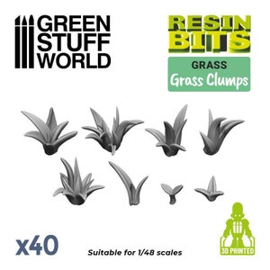 3D Printed Set – Tufts of Grass 11078ES – 11607