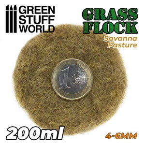 Static Grass Flock 4-6 mm - SAVANNA PASTURE - 200 ml 506531ES 11153