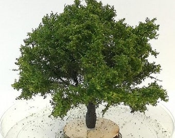 Generic shrub or tree, scale H0 8 cm approximately KRZ fucking fake tree, read before buying the description damn it