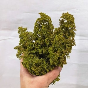 Large forest, bush or tree crown w36 warm green Diorama