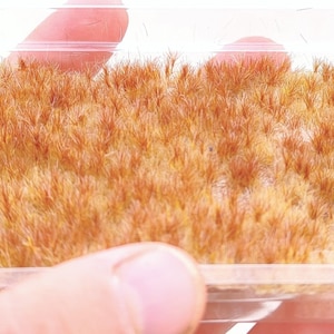 Tufts of professional grass 4-6 mm dry burnt dip38741