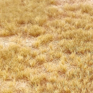 Professional grass tufts 4-6 mm dried beige dip159635