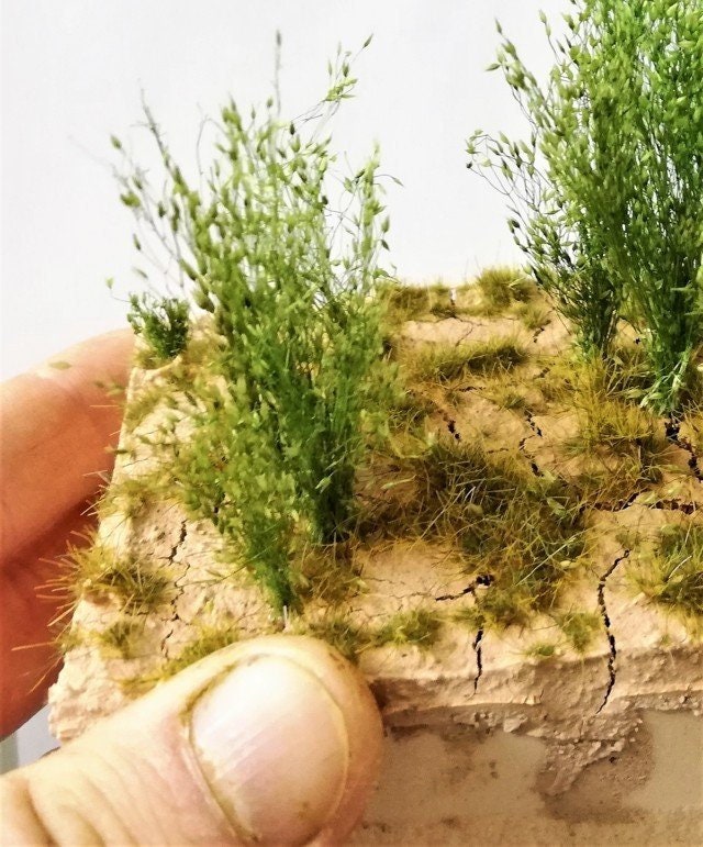 WarHammerGreen Bushes grass jack 2/4 cm green 6pcs
