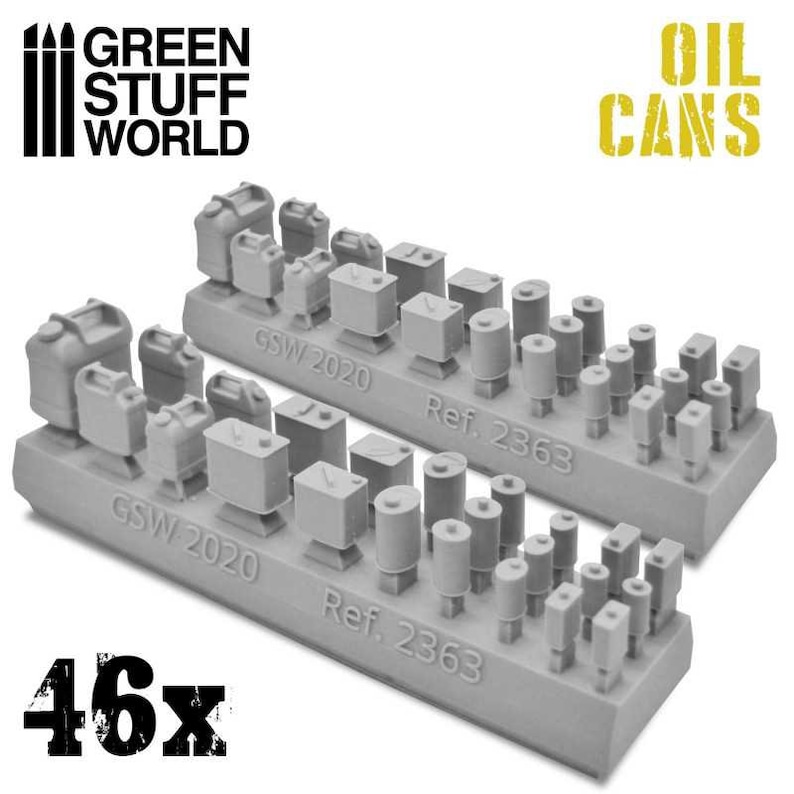 46 x 225ES 2363 Resin Oil Cans