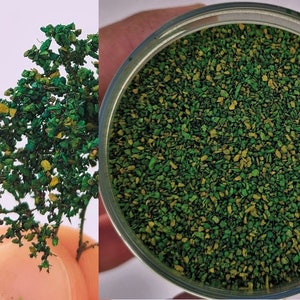001 leaves effect green mix (200ML) BIG LEAVES definitive green mix diorama, Scale Models, model scene, Miniature, Landscape dip219044