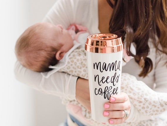 Mama Needs Coffee Travel Mug I Travel Coffee Mug I Coffee Cup I Travel Mug  I Travel Mugs for Women 