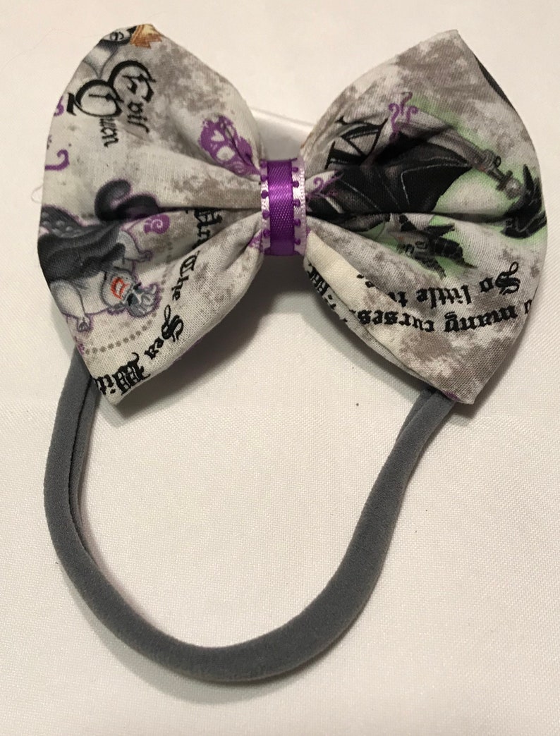 Villains Baby Nylon Bow Headband