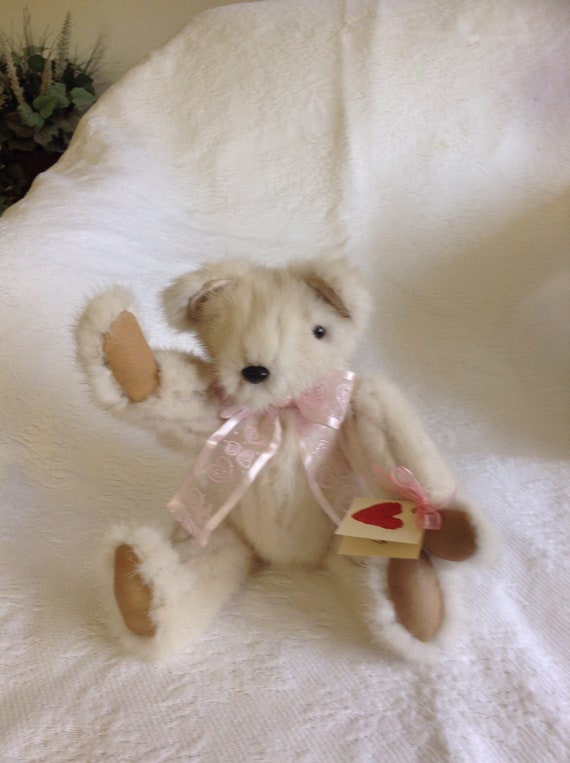 handmade teddy bears from fur coats