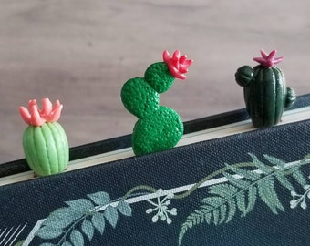 Cactus Flower Mini Bookmark