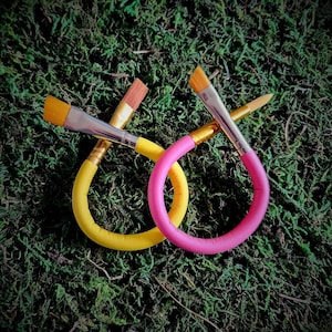 Flexible Bendable Double Ended Paint Brush