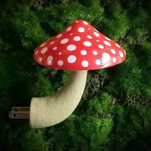 Magical Mushroom Night Light Toadstool image 1