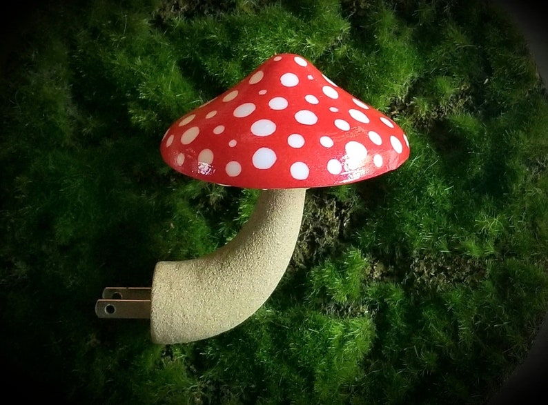 Magical Mushroom Night Light Toadstool image 1