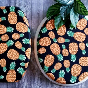Decorative Toilet Lid & Tank Cover Set | Pineapple