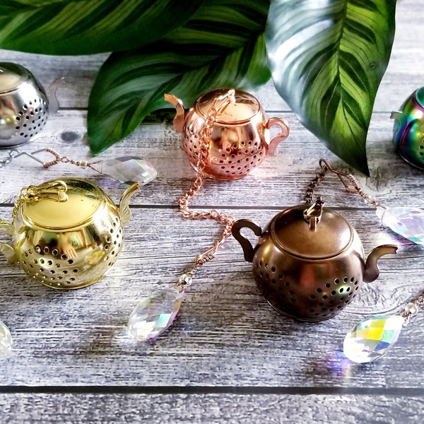 Teapot With Infuser Etsy