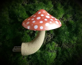 Magical Mushroom Night Light - Rosé