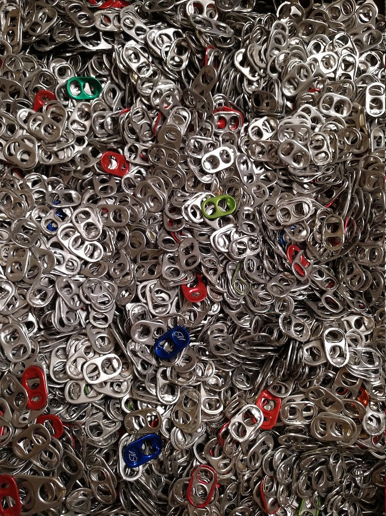 10000 ALUMINUM POP TOPS / Pop Tabs / Pull Tabs From Beer & Etsy