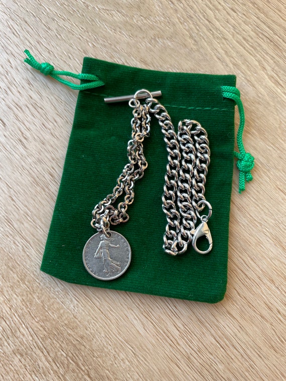 Silver Antique Watch Chains
