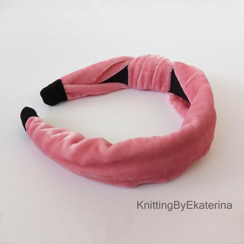 Hard Headband for Women Fabric Headbands for Women Side Knot Etsy