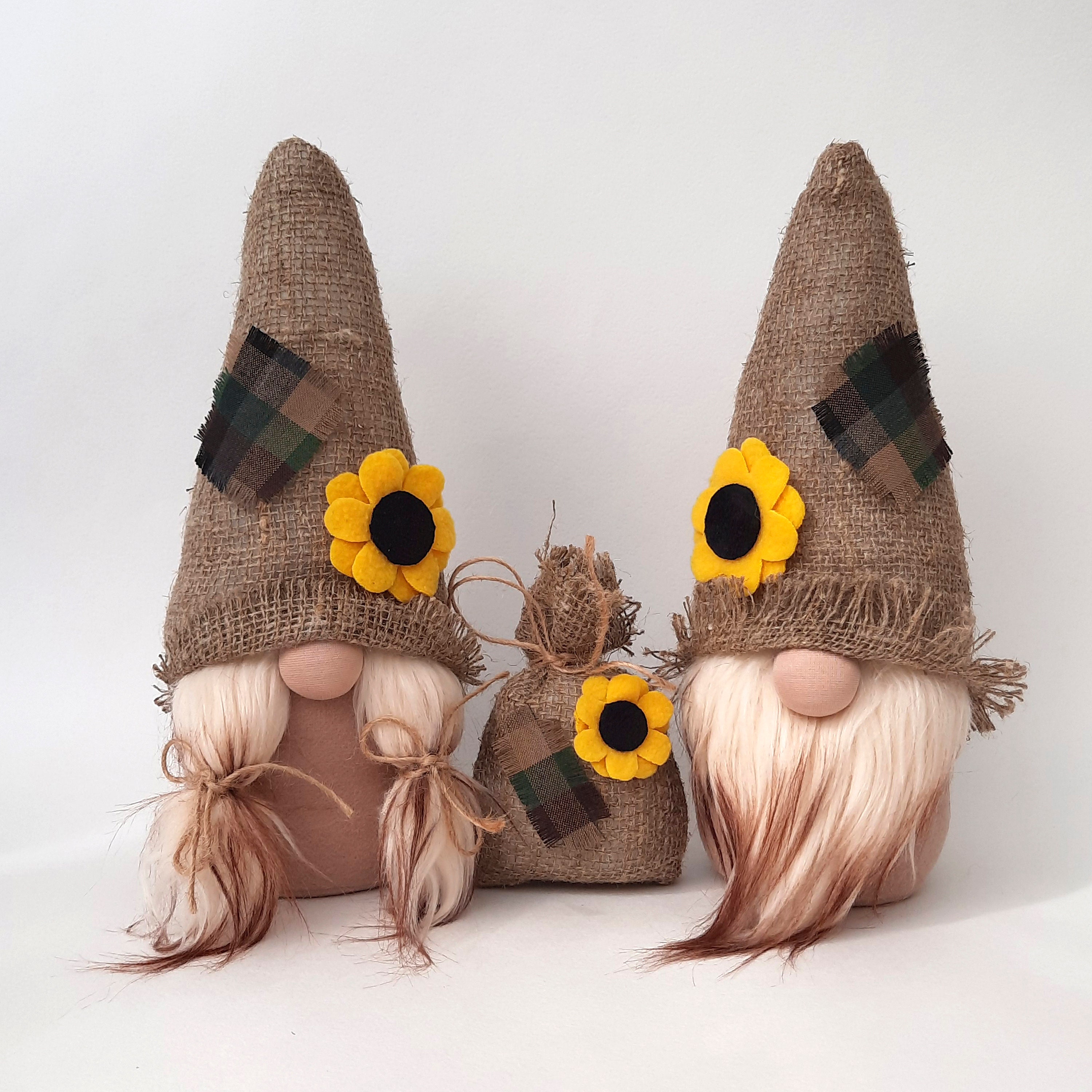 Fall Gnomes Farmhouse Décor Rustic Scarecrow Gnome Etsy