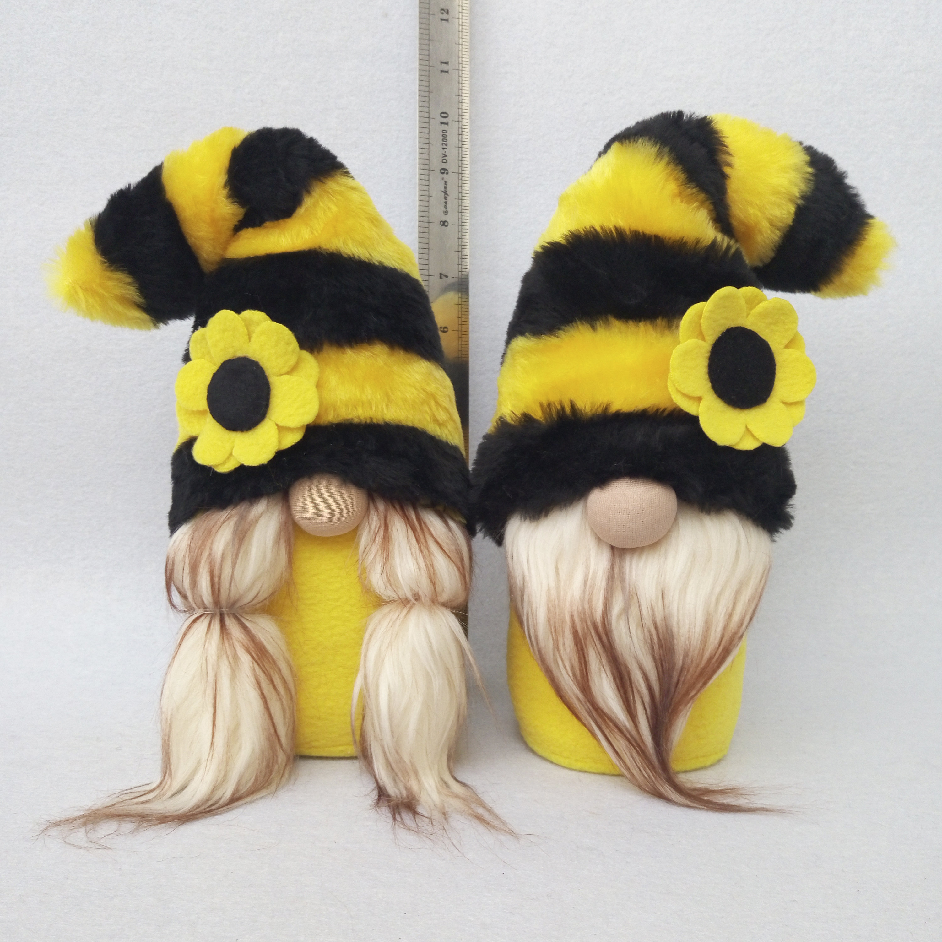 Farmhouse Gnome Bumblebee Bee Gnome Spring Gnome Flower Summer Etsy