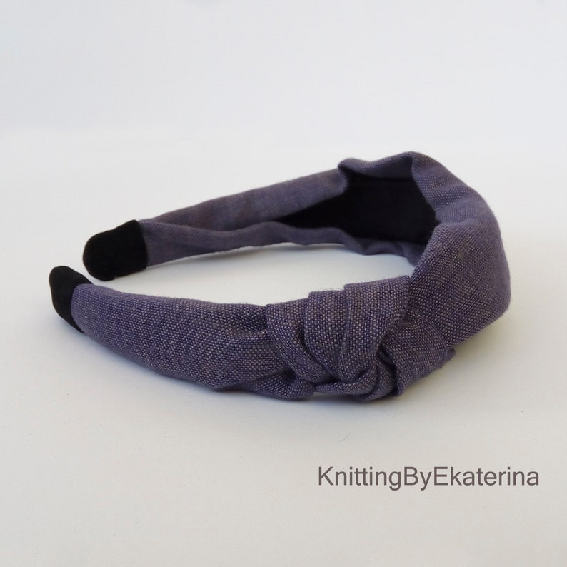 Fabric Headbands for Women Hard Headband for Women Side Knot Etsy