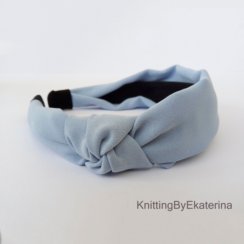 Side Knot Headband for Women Knotted Hard Headband Twisted Etsy