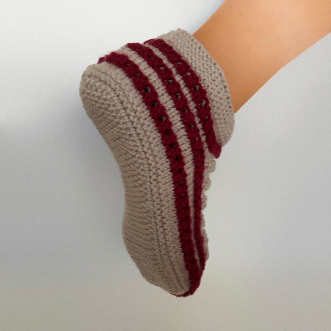 Knit Slippers for Women Slipper Socks Womens Wool Socks Women Etsy