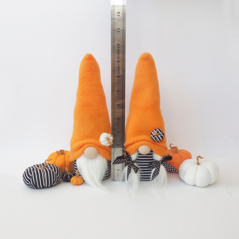 Fall Gnomes Halloween Gnome Pumpkin Gnome Stuffed Gnome Dolls Etsy