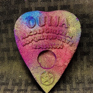 Ouija planchette bath bomb - witch