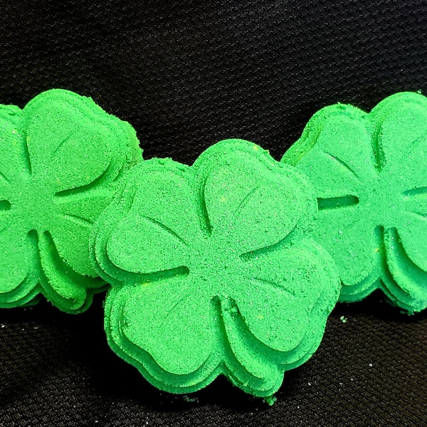 Four leaf clover bath bomb - St. Patricks day