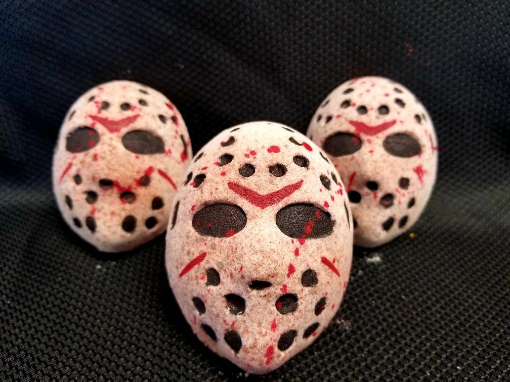 Jason bath bomb - halloween - Horror themed bath bomb - halloween