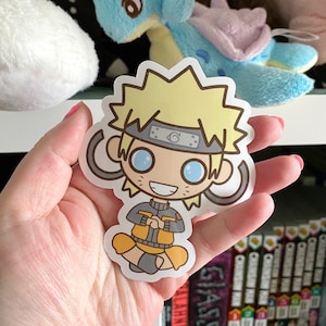 Baby Ninja Kid Glossy Vinyl Sticker