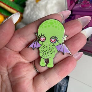 Broche de esmalte duro Cutie Cthulhu