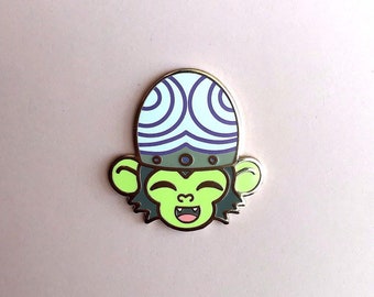 Kawaii Evil Monkey Hard Enamel Pin