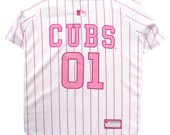 plain pink baseball jersey