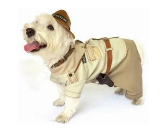 Indiana Jones Dog Costume - Etsy