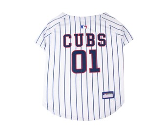 chicago cubs pinstripe jersey