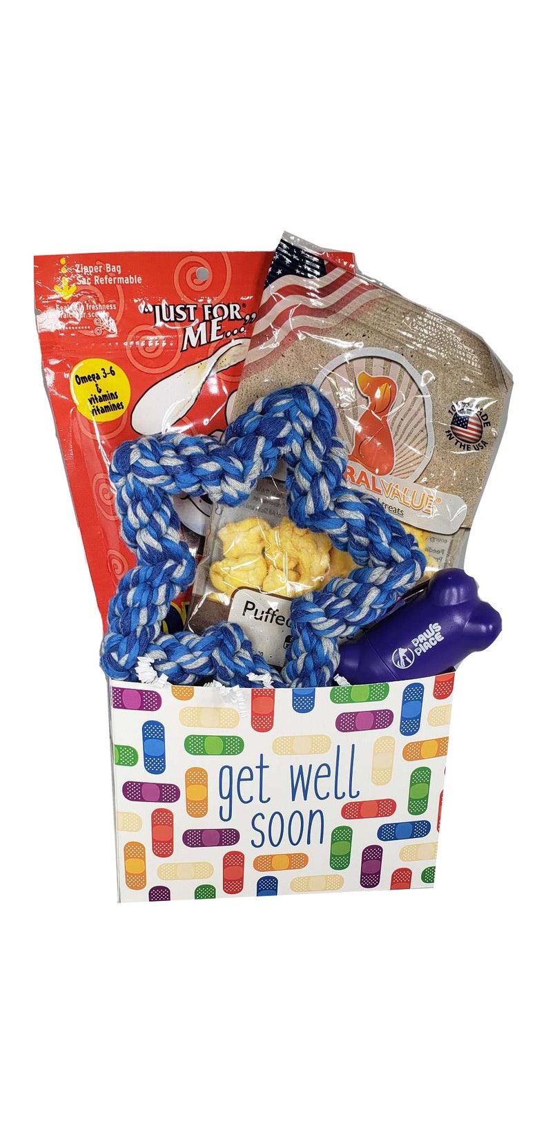 Get Well Dog Gift Basket Etsy