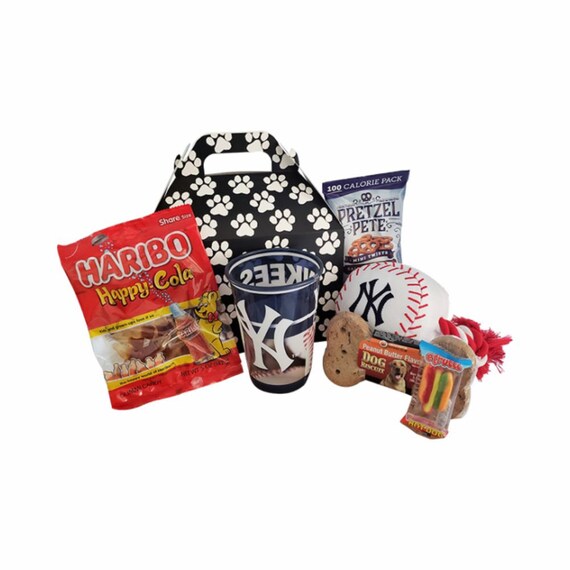 Officially Licensed New York Yankees Gift Basket For Dog & Etsy