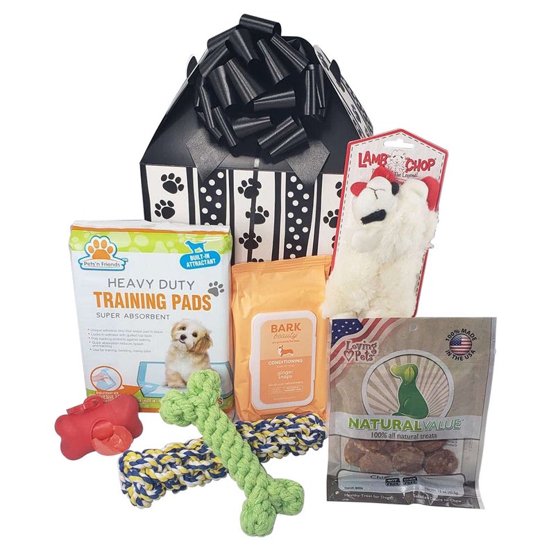 gift box for new puppy