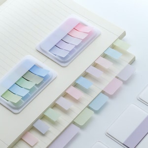 Pastel Index Sticky Notes | Planner |  | Study Supplies