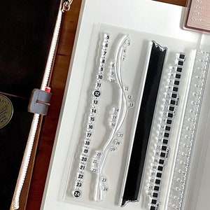 Timeline Clear Stamp | Plan Transparent Stempel | Zeit Tracker | Bullet Journal Organizer Planer Zubehör Journaling Zubehör