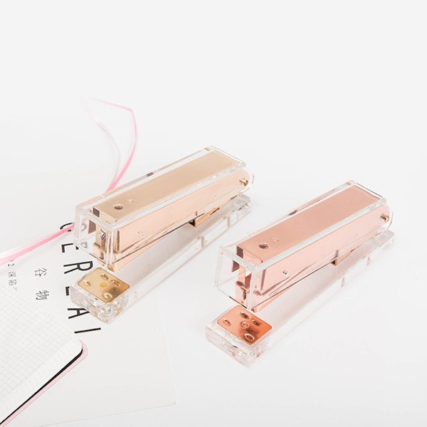 Rose Gold Desk Accessories Etsy