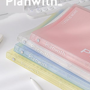 Planwith Smart Ring Binder Notebook |  B5  | Study Supplies | Writing Journal ｜Japanese Stationery
