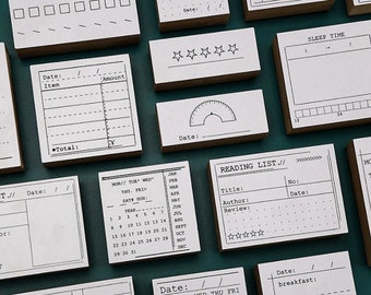 Bullet Journal Stamp Etsy