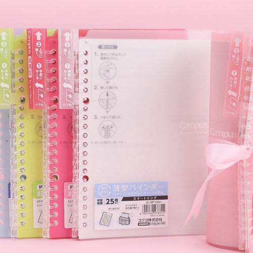 A5 Planner Binder 6 Ring Binderplanner Cover Cute Etsy