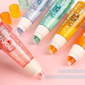 PLUS Norino Rolle Transparentes doppelseitiges Klebeband | Klebeband | Scrapbooking-Tape | Papier Handwerk Zubehör Schulbedarf