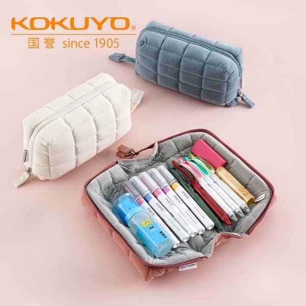 Koyuyo Soft Pencil Pen Case | Pen case | Pencil Pouch | Pen Pouch | Zipper Pouch | Big Capacity | Large Storage College School Office