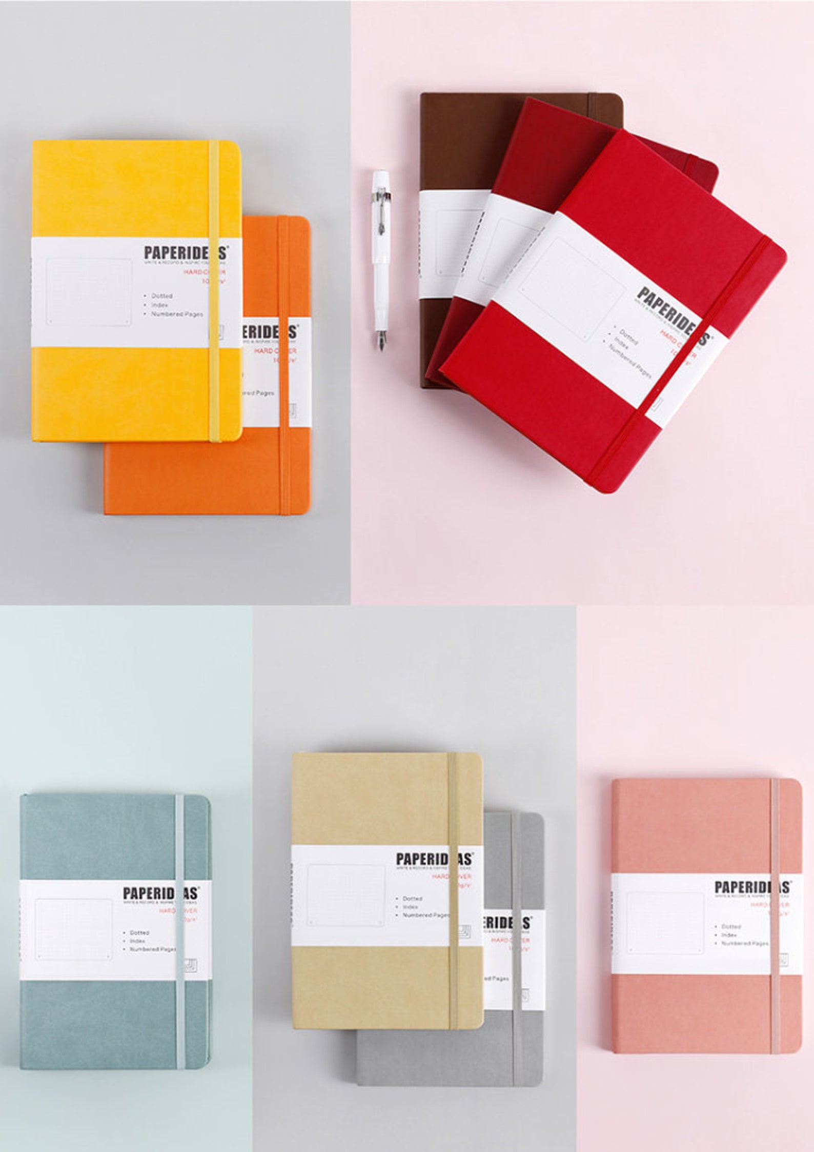 A5 Bullet Journal Notebook No Bleed Bullet Journal Etsy