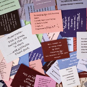 Inspirerende citaatstickers | Planner Junk Journal Bullet Journals Scrapbooking Decoratieve stickers